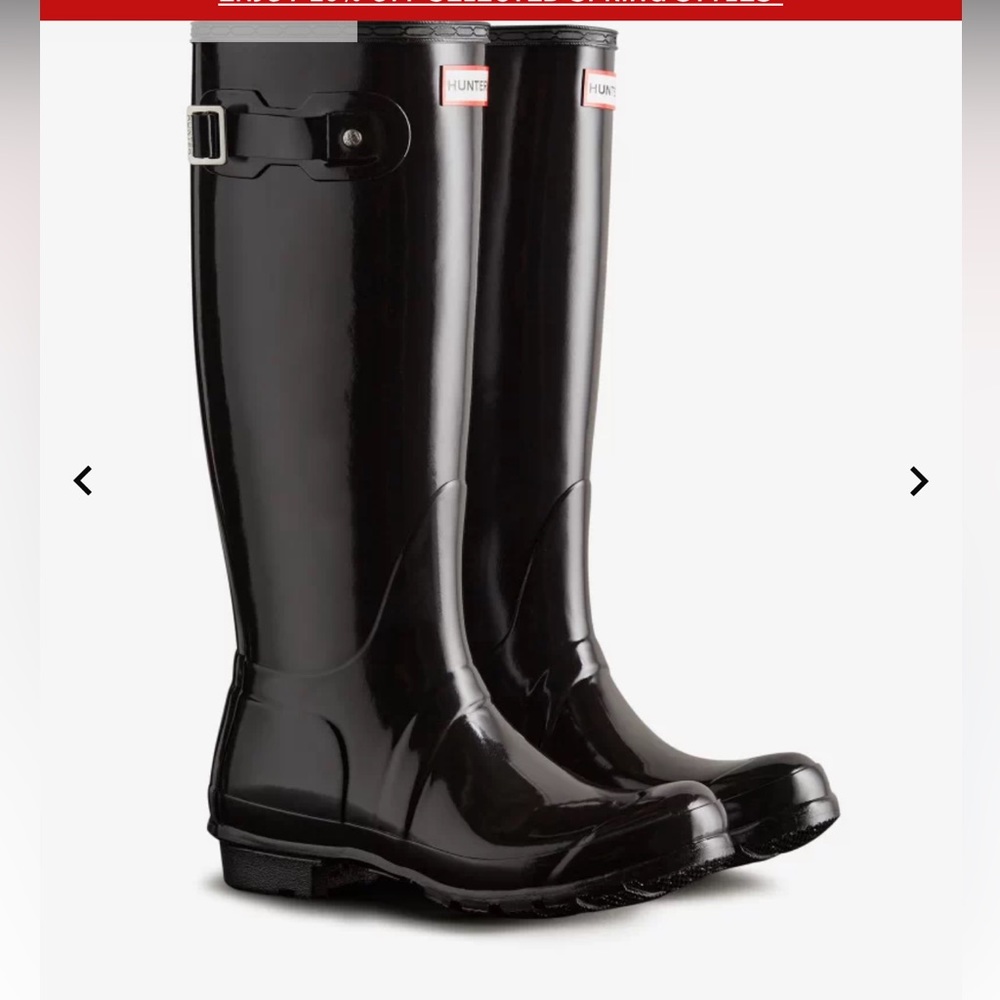 Hunter Original tall high gloss Rain Boots